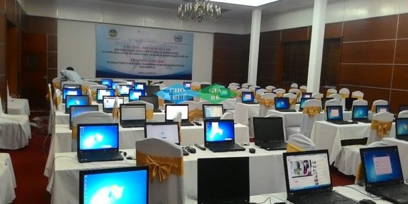 Cho thuê laptop tổ chức hội nghị